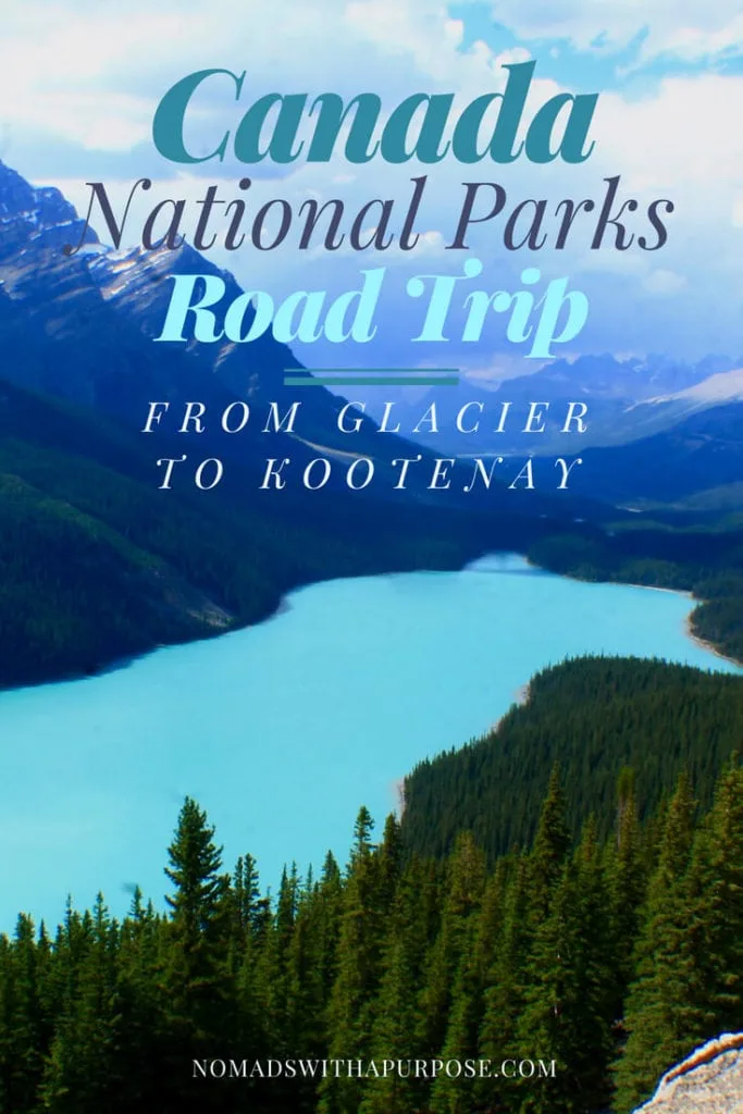 Canada National Parks Road Trip PIN-2